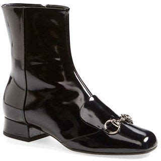 gucci lillian boots|gucci ankle boots black leather.